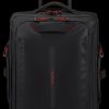 Bags London Luggage | Ecodiver Duffle With Wheels 55Cm Backpack - Black