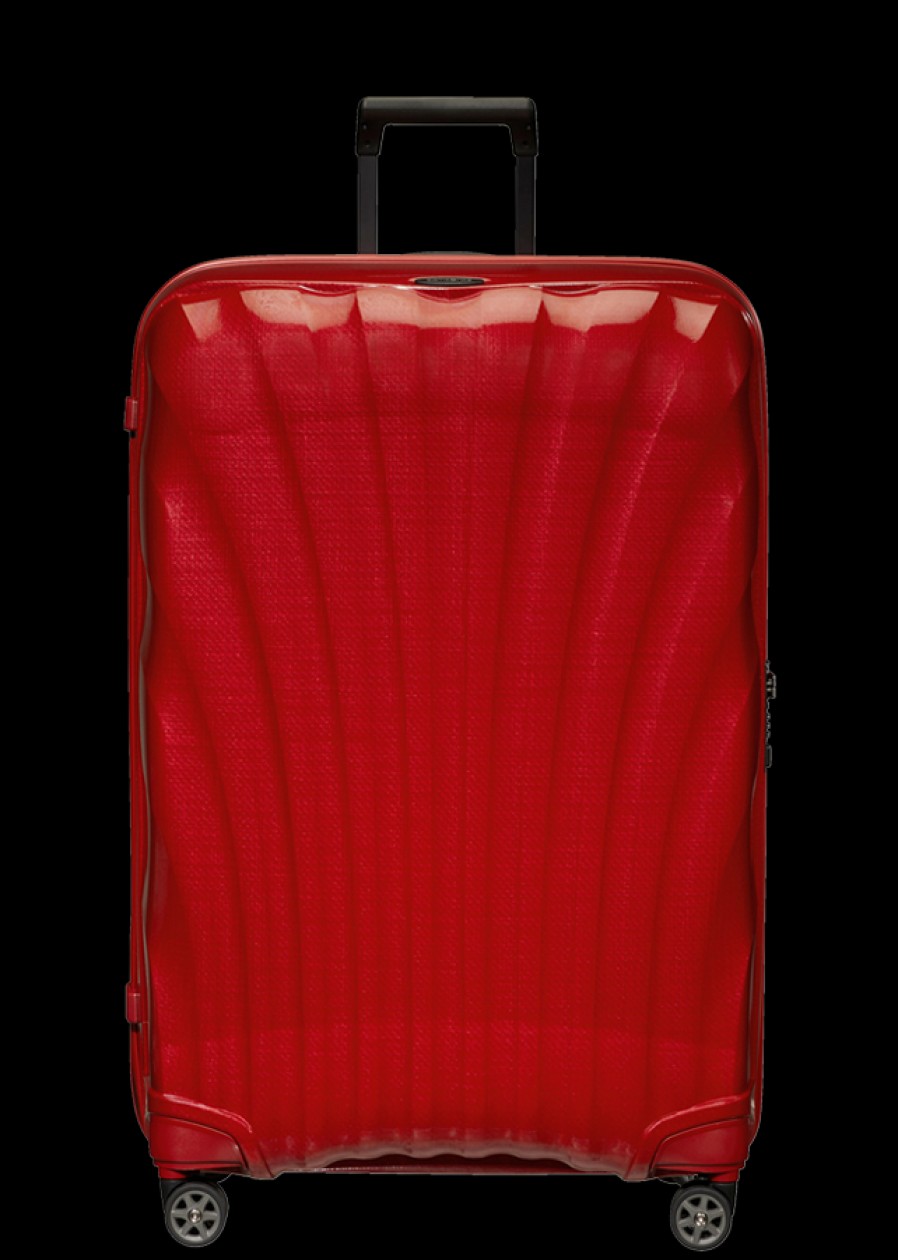 Luggage London Luggage | C-Lite Spinner (4 Wheels) 81Cm - Chili Red