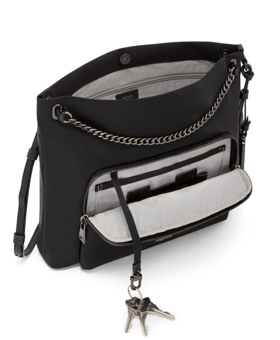 Bags London Luggage | Voyageur Nairobi Crossbody - Black/Gunmetal