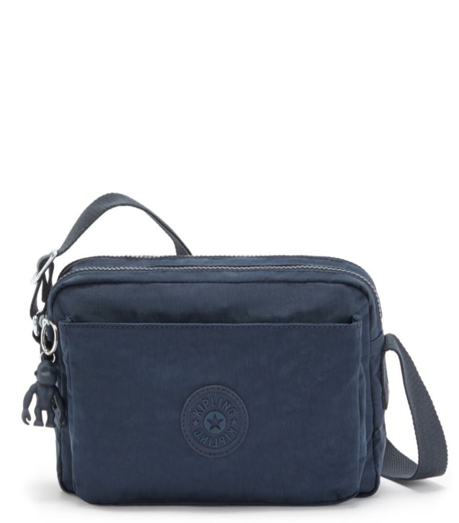 Bags London Luggage | Abanu Versatile Medium Crossbody With Adjustable Shoulder Strap - Blue Bleu 2