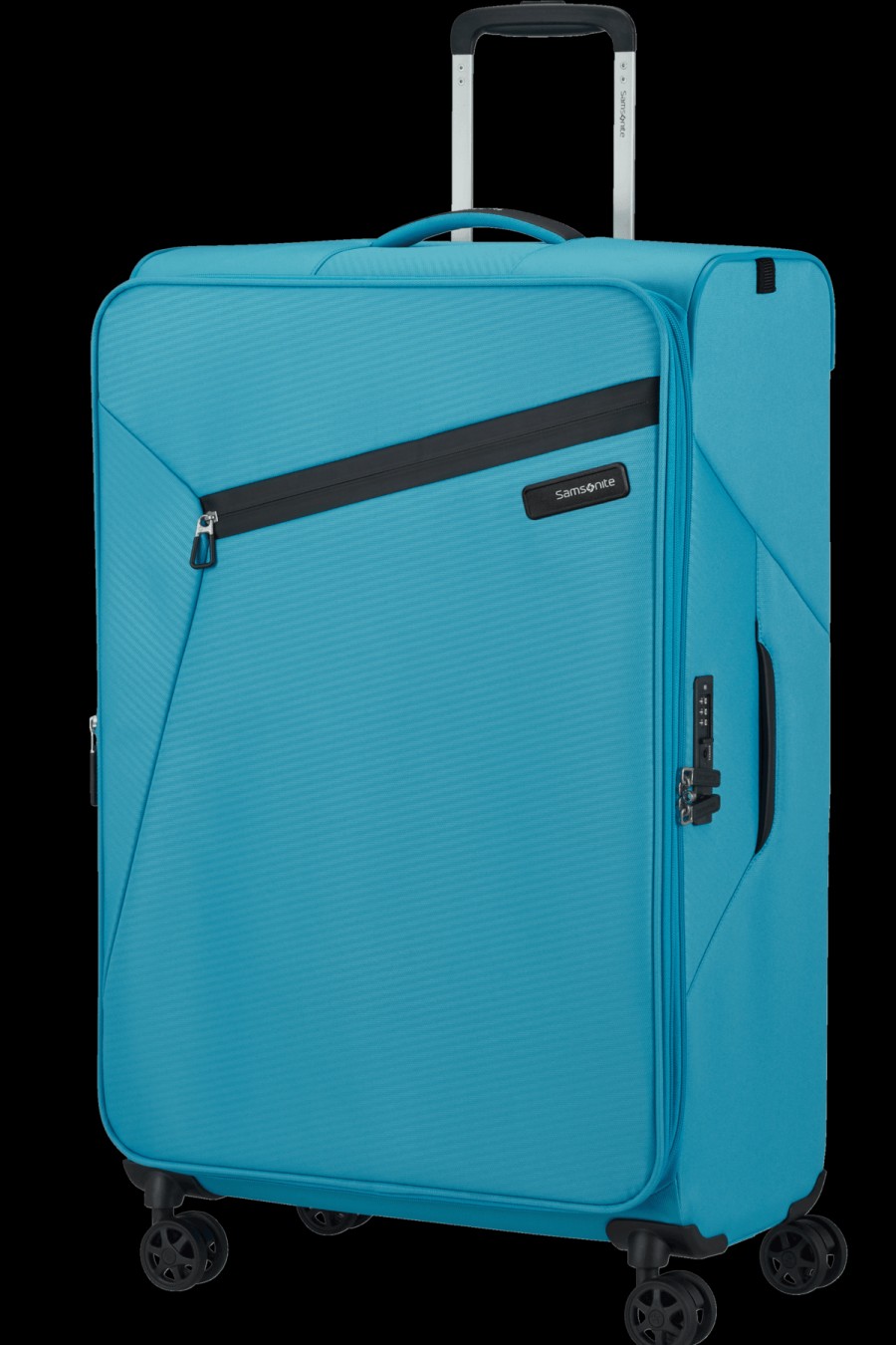 Luggage London Luggage | Litebeam Spinner Expandable (4 Wheels) 77Cm - Ocean Blue