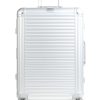 Luggage London Luggage | Travelite Next Spinner (4 Wheels) 77Cm - Silver