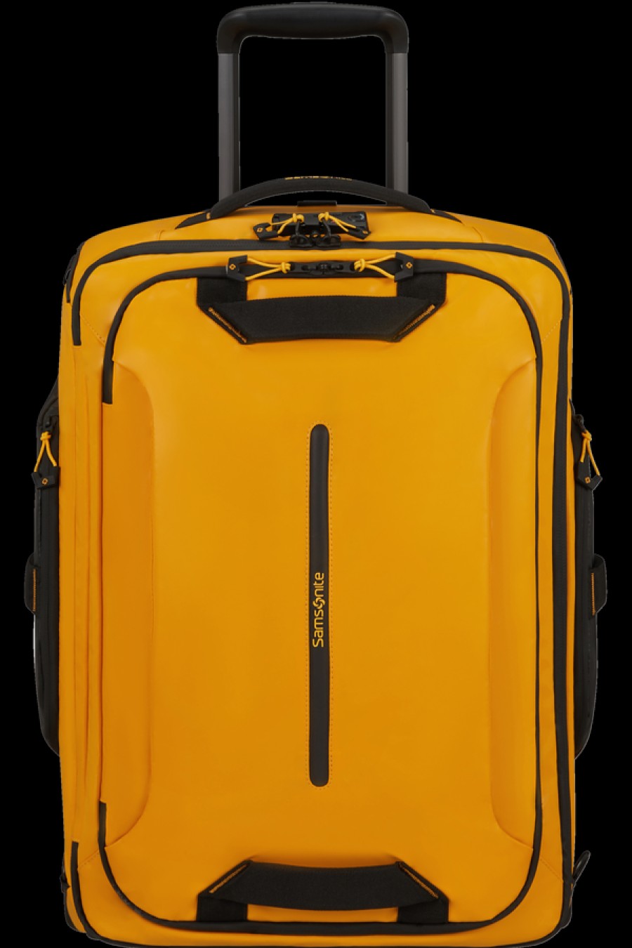 Bags London Luggage | Ecodiver Duffle With Wheels 55Cm Backpack - Yellow