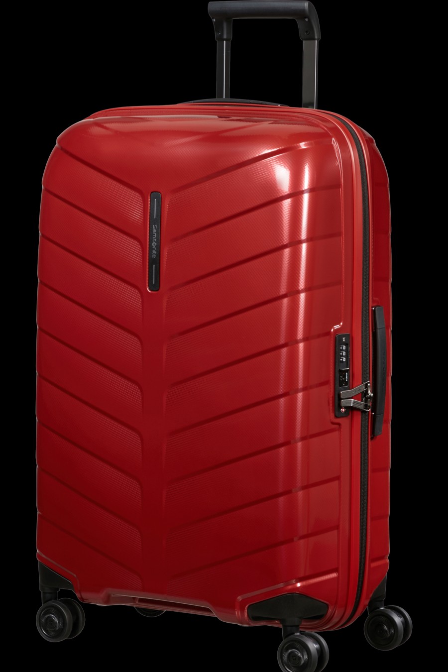 Luggage London Luggage | Attrix Spinner (4 Wheels) 69Cm - Red