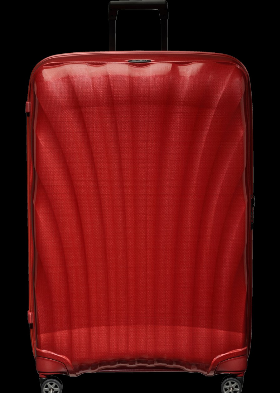 Luggage London Luggage | C-Lite Spinner (4 Wheels) 86Cm - Chili Red