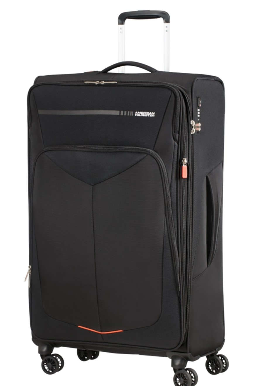 Luggage London Luggage | Summerfunk 4 Wheel Expandable Suitcase 79Cm - Black