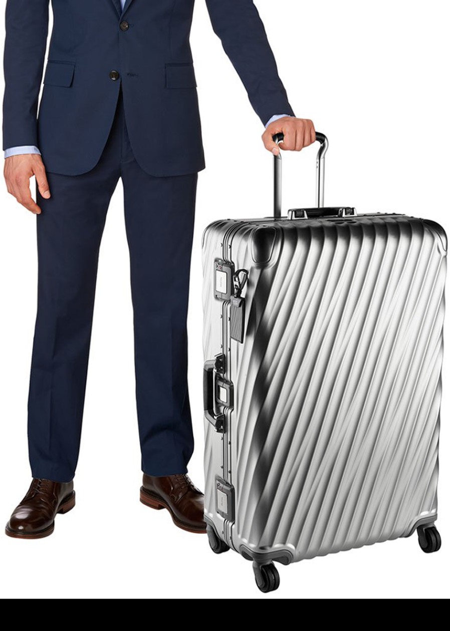 Luggage London Luggage | 19 Degree Aluminum Extended Trip Packing Case - Silver