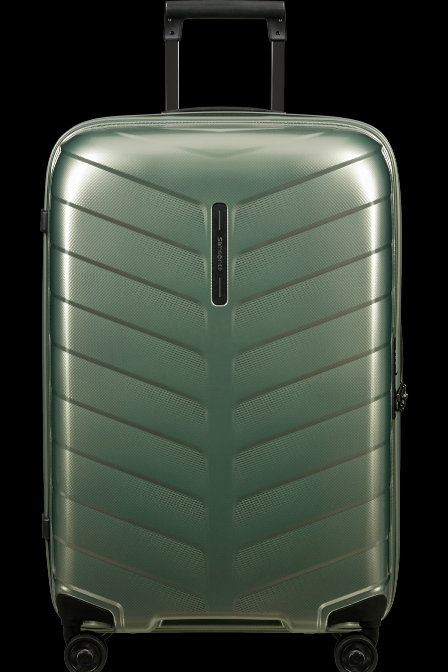 Luggage London Luggage | Attrix Spinner (4 Wheels) 69Cm - Basil Green