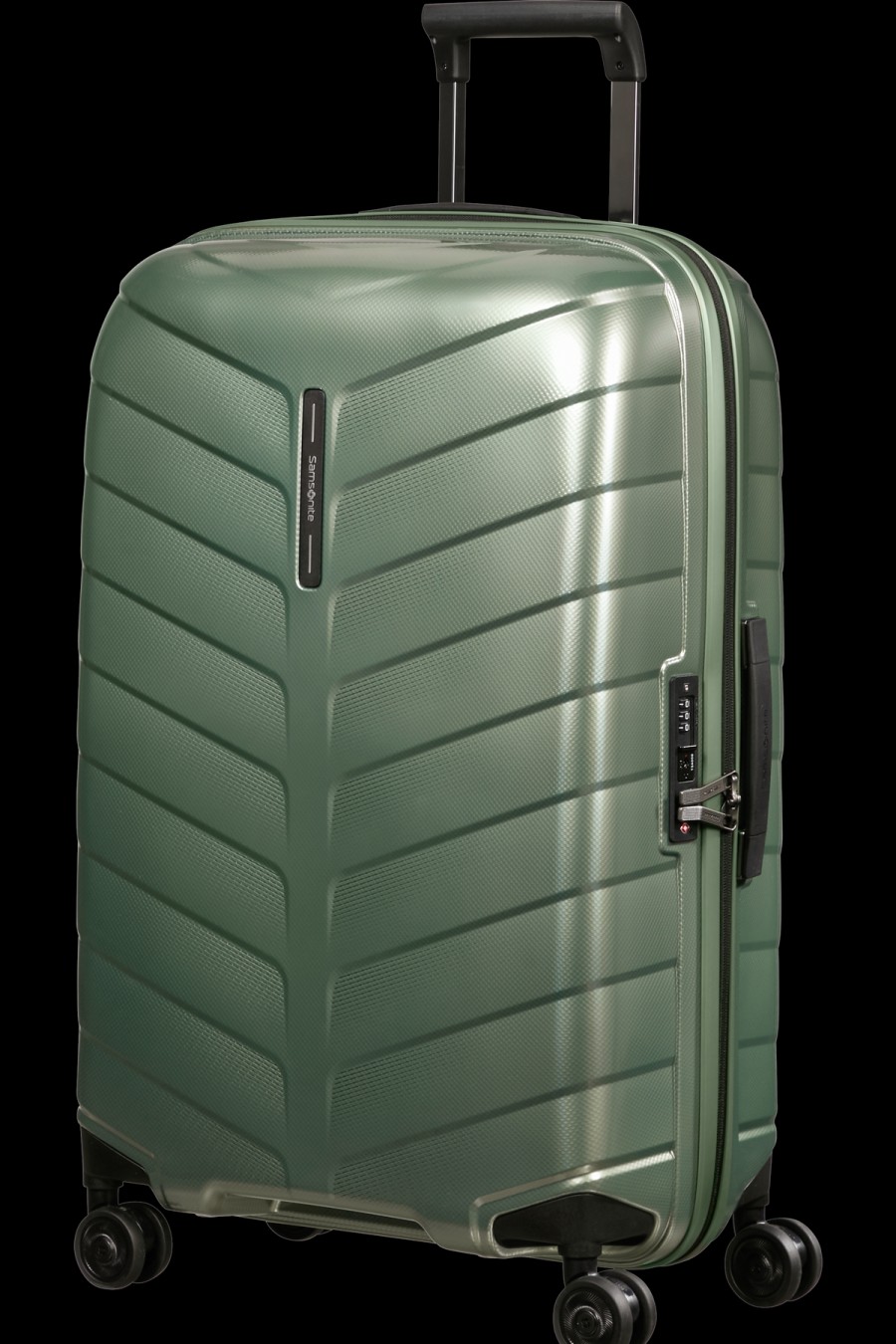 Luggage London Luggage | Attrix Spinner (4 Wheels) 69Cm - Basil Green