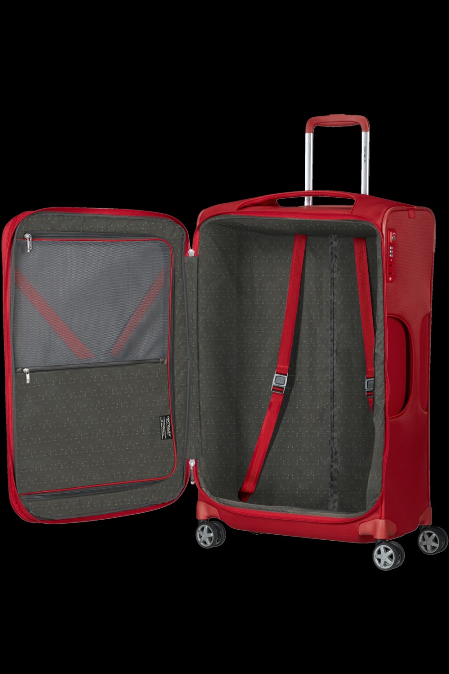 Luggage London Luggage | D'Lite 78Cm Spinner Expandable (4 Wheels) - Chili Red