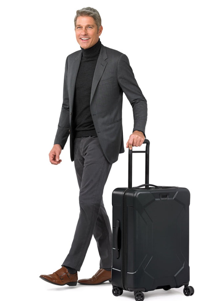 Luggage London Luggage | Torq Medium Spinner - Stealth