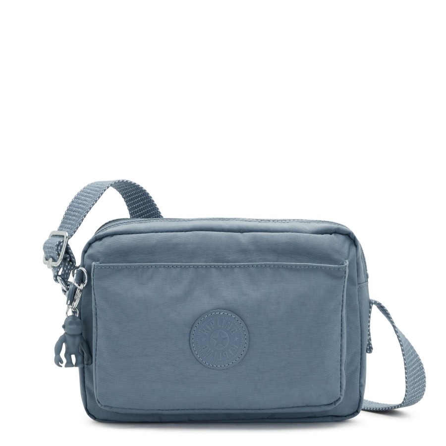 Bags London Luggage | Abanu Versatile Medium Crossbody With Adjustable Shoulder Strap - Brush Blue