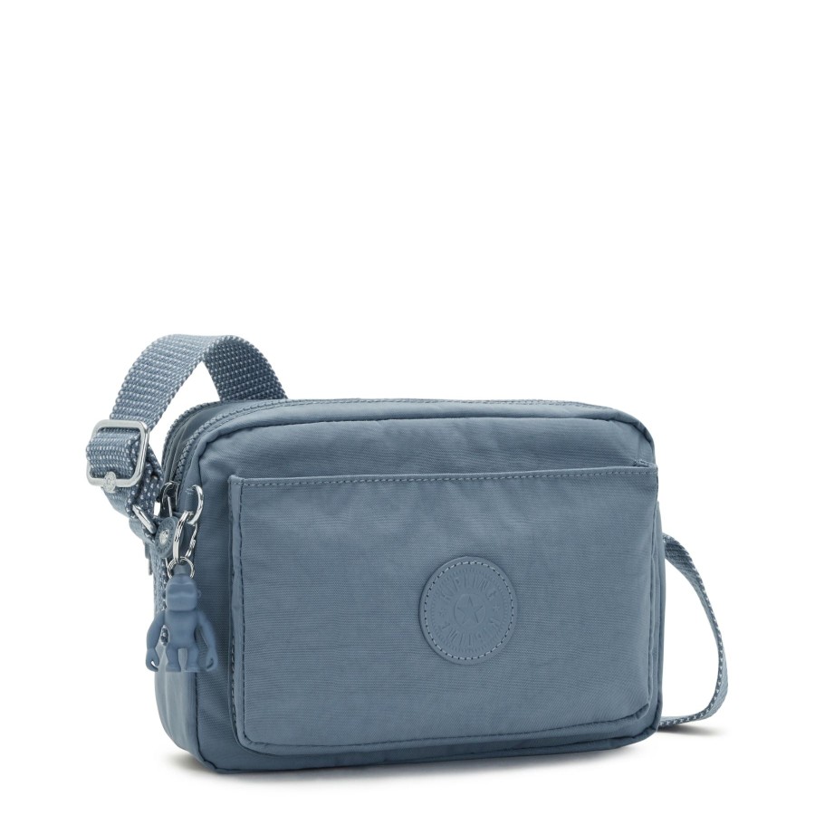 Bags London Luggage | Abanu Versatile Medium Crossbody With Adjustable Shoulder Strap - Brush Blue