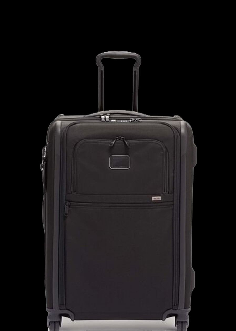 Luggage London Luggage | Alpha 3 Short Trip Expandable 4 Wheeled Packing Case - Black