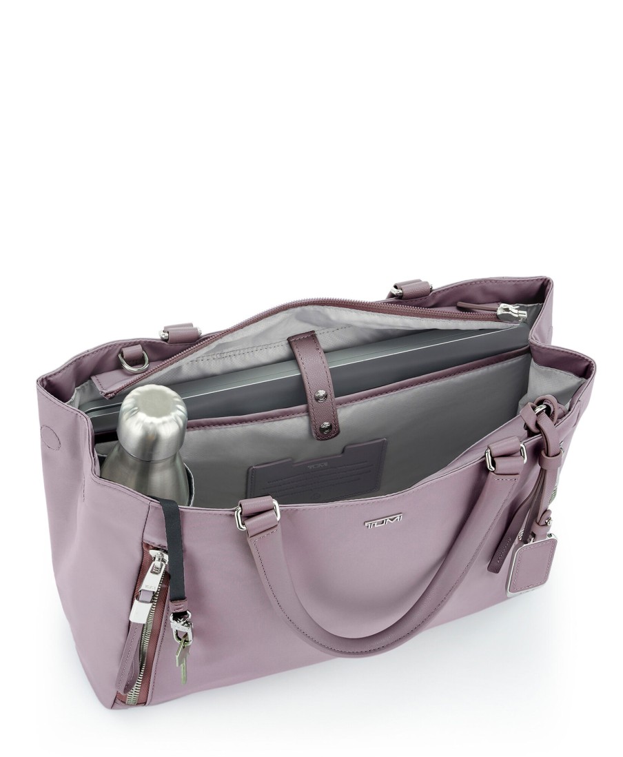 Bags London Luggage | Voyageur Valetta Medium Tote - Lilac