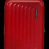 Luggage London Luggage | Nuon Spinner Expandable (4 Wheels) 75Cm - Metallic Red