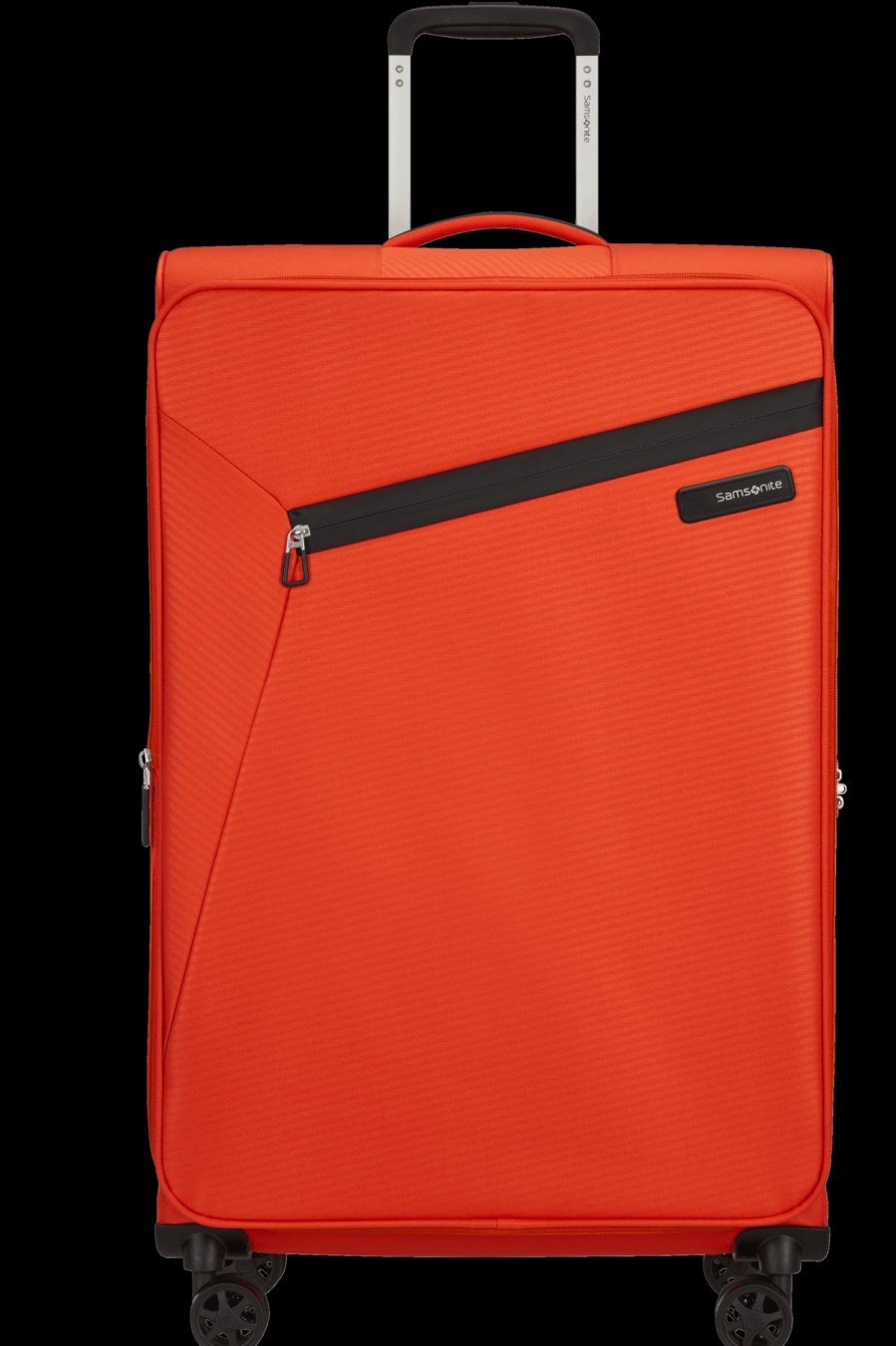 Luggage London Luggage | Litebeam Spinner Expandable (4 Wheels) 77Cm - Tangerine Orange