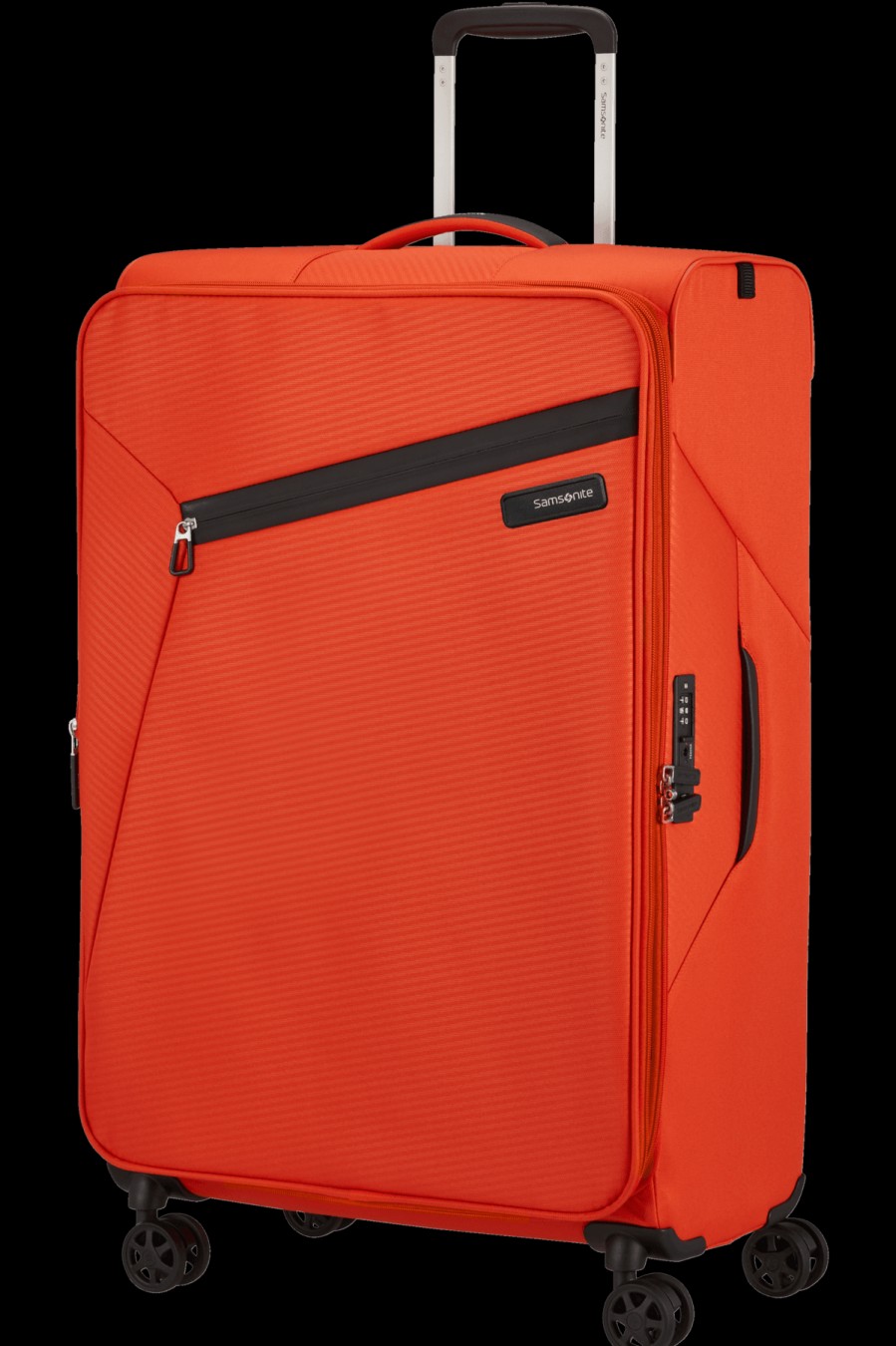 Luggage London Luggage | Litebeam Spinner Expandable (4 Wheels) 77Cm - Tangerine Orange