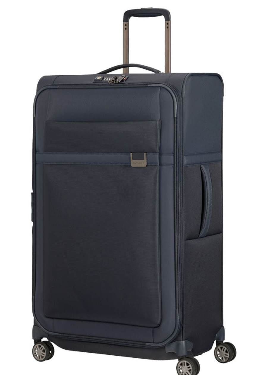 Luggage London Luggage | Airea Expandable 78Cm Spinner (4 Wheels) - Dark Blue