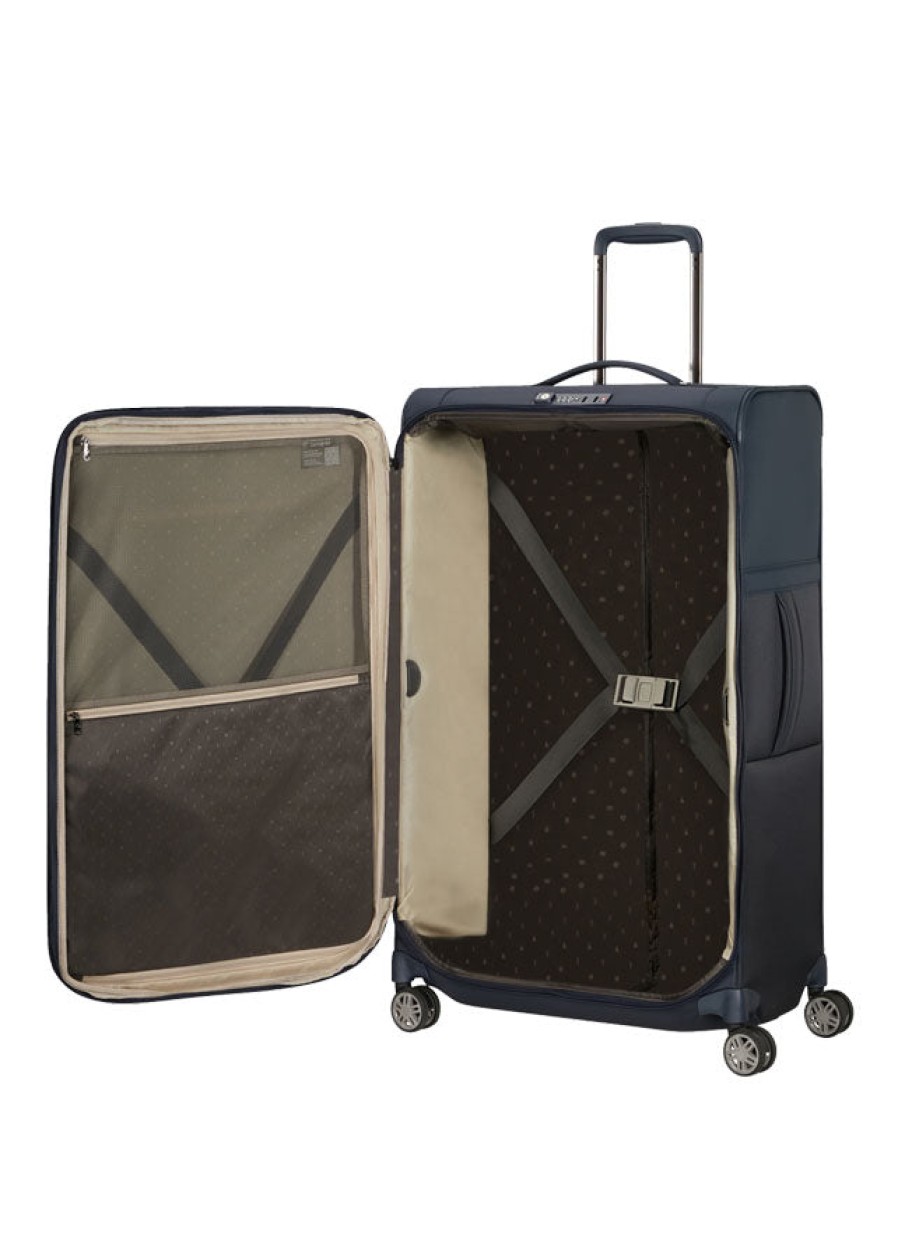 Luggage London Luggage | Airea Expandable 78Cm Spinner (4 Wheels) - Dark Blue