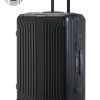 Luggage London Luggage | Lite-Box Alu Spinner Aluminium (4 Wheels) 69Cm - Black