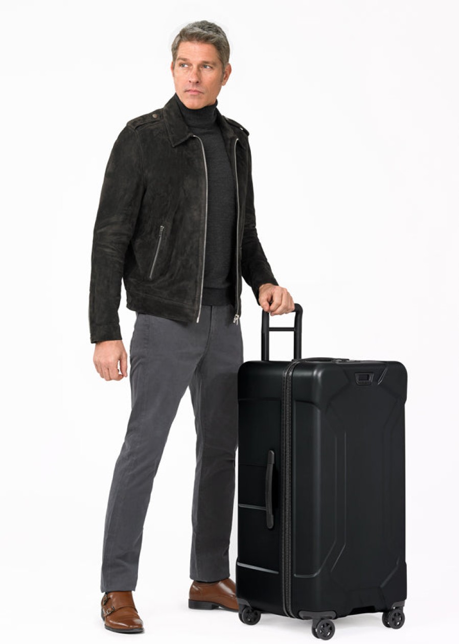 Luggage London Luggage | Torq Extra Large Trunk Spinner - Stealth