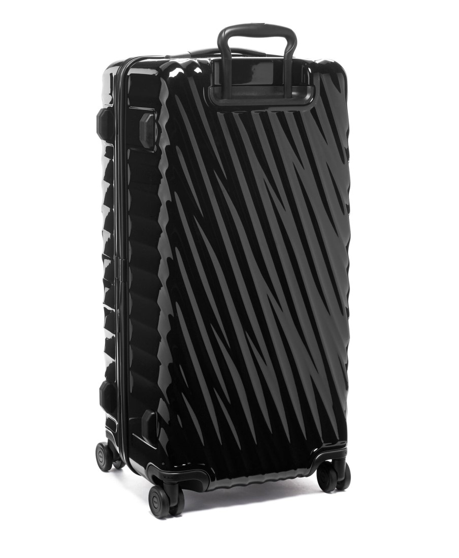 Luggage London Luggage | 19 Degree Rolling Expandable Trunk - Black