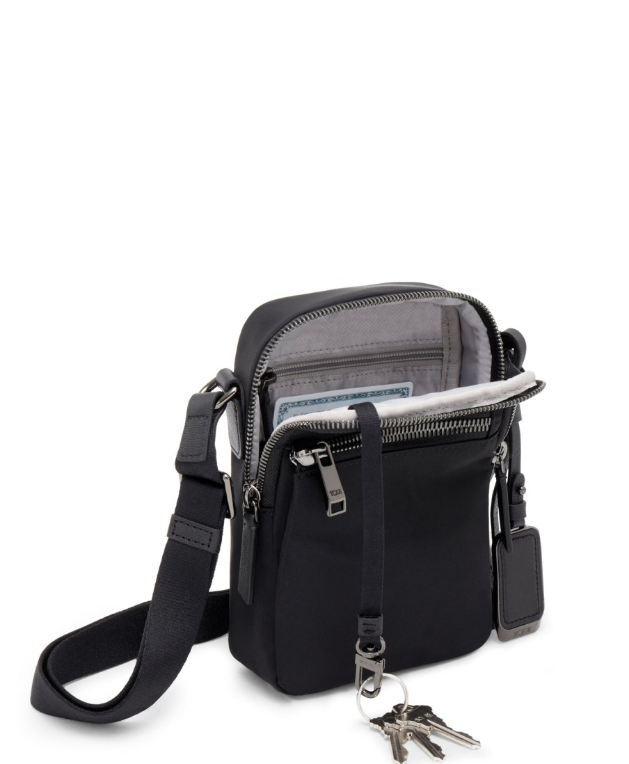 Bags London Luggage | Voyageur Persia Crossbody - Black/Gunmetal