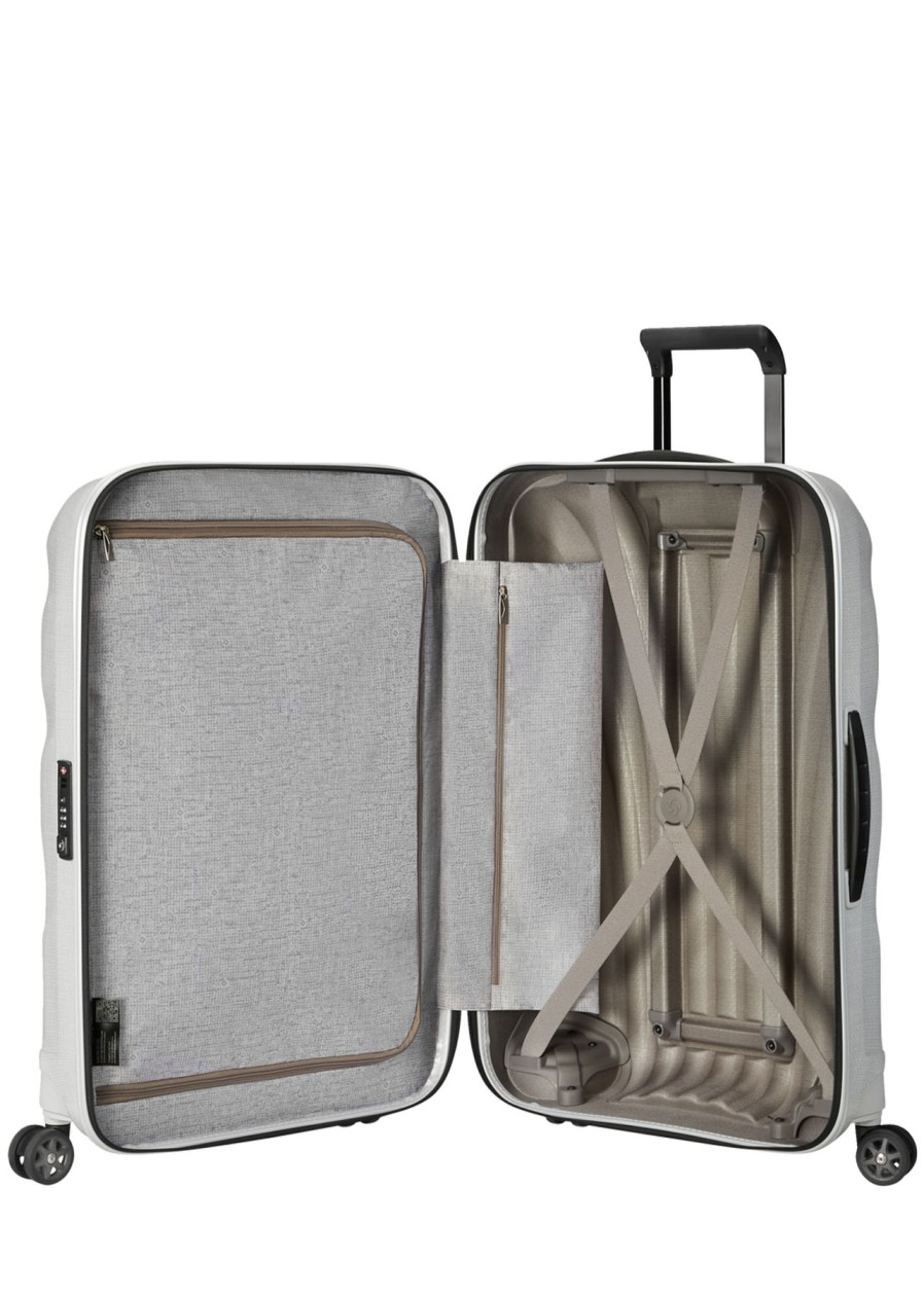 Luggage London Luggage | C-Lite Spinner (4 Wheels) 69Cm - Off White