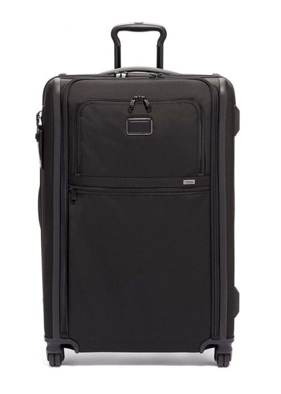 Luggage London Luggage | Alpha 3 Medium Trip Expandable 4 Wheeled Packing Case - Black