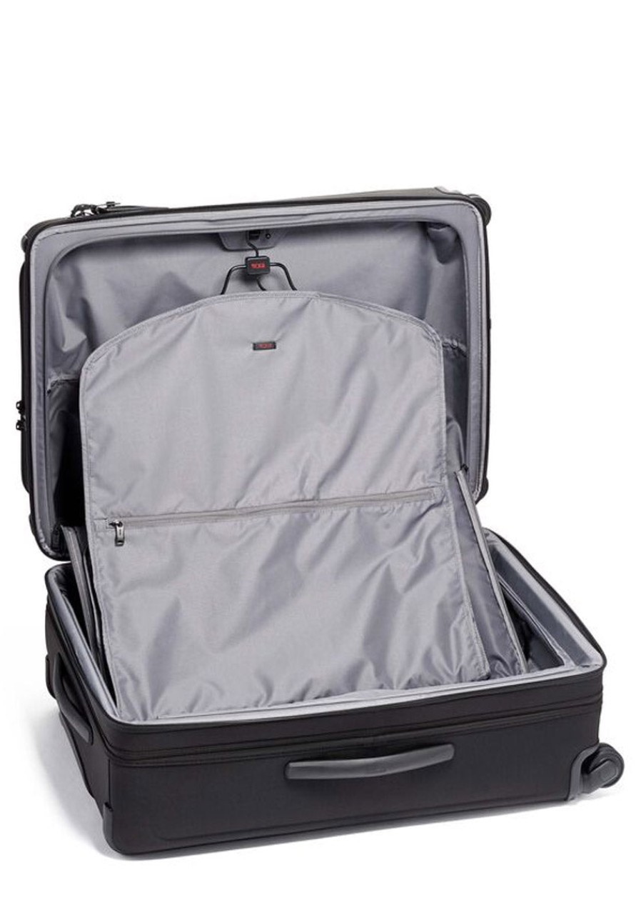 Luggage London Luggage | Alpha 3 Medium Trip Expandable 4 Wheeled Packing Case - Black