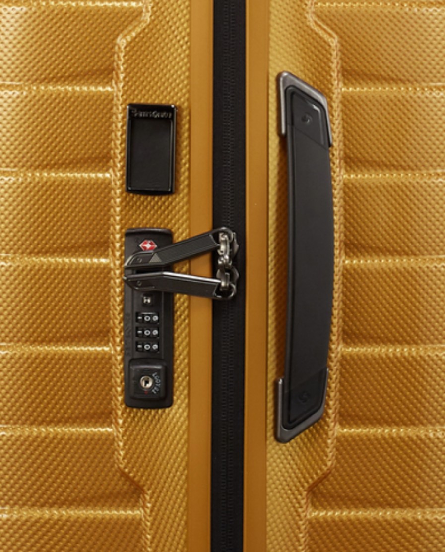 Luggage London Luggage | Proxis Spinner (4 Wheels) 69Cm - Honey Gold