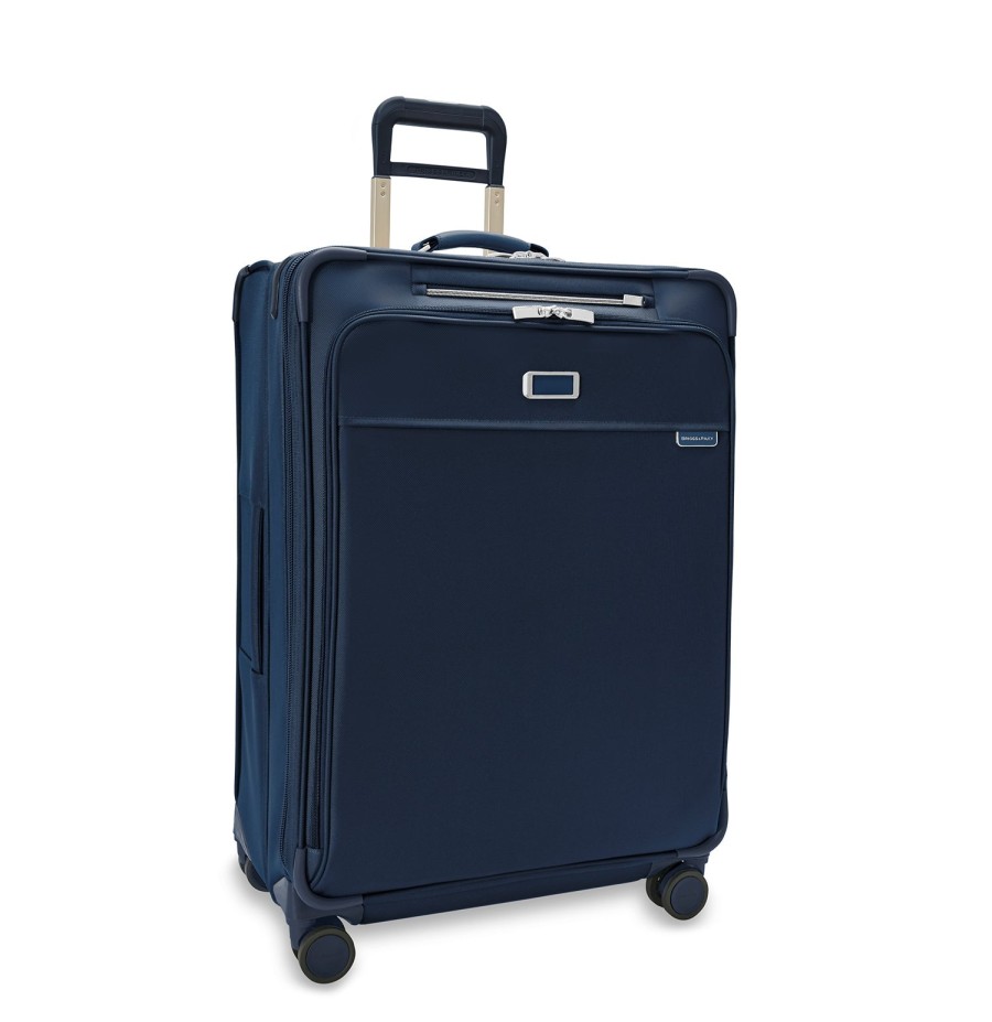 Luggage London Luggage | Baseline Large Expandable Spinner - Navy