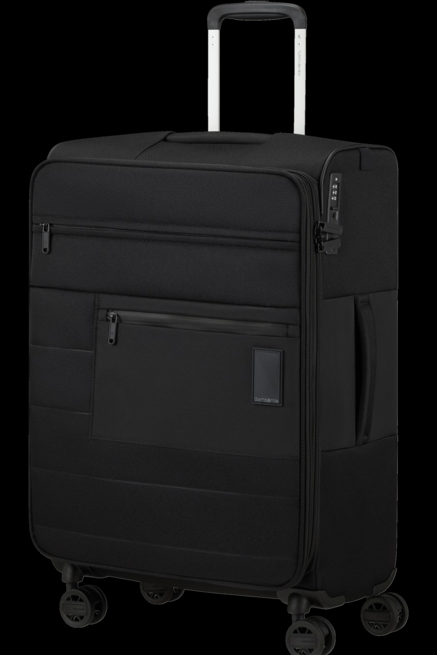 Luggage London Luggage | Vaycay Spinner Expandable (4 Wheels) 66Cm - Black