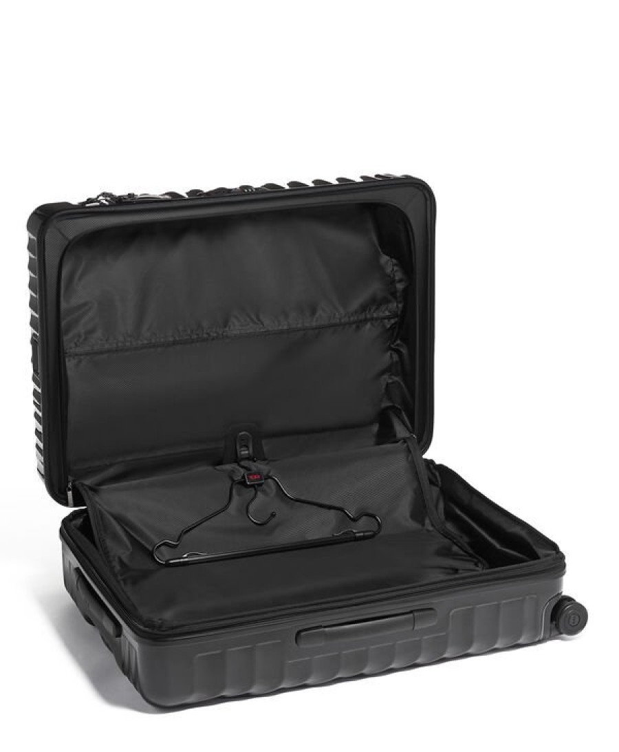 Luggage London Luggage | 19 Degree Extended Trip Expandable 4 Wheeled Packing Case - Black