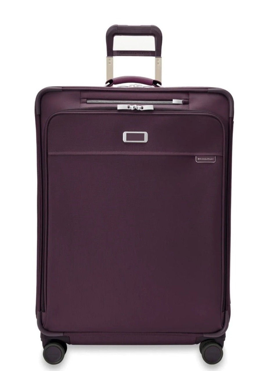 Luggage London Luggage | Baseline Limited Edition Large Expandable Spinner - Plum