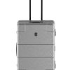 Luggage London Luggage | Lexicon Framed Series Medium Hardside Case - Silver