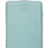 Luggage London Luggage | Positano Large Monochrome Trolley 78Cm - Light Blue