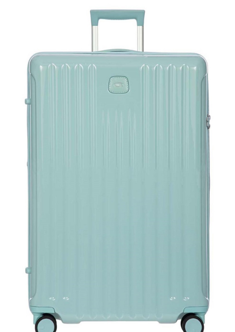 Luggage London Luggage | Positano Large Monochrome Trolley 78Cm - Light Blue