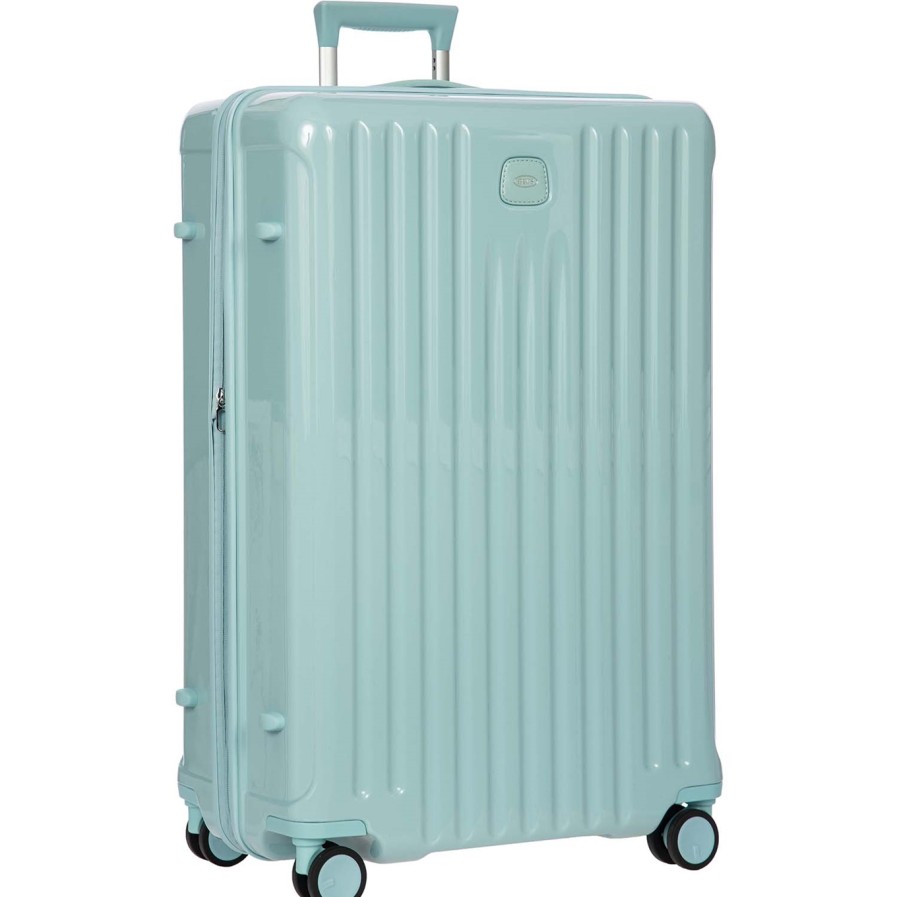 Luggage London Luggage | Positano Large Monochrome Trolley 78Cm - Light Blue