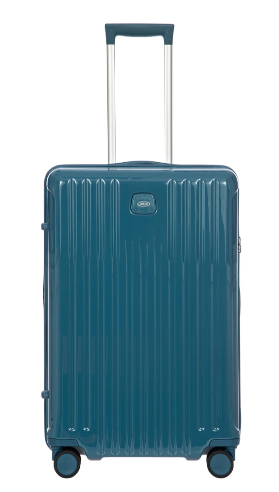 Luggage London Luggage | Positano Monochrome Medium Trolley - Petrol